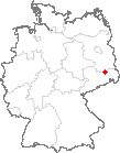 Karte Hermsdorf bei Ruhland
